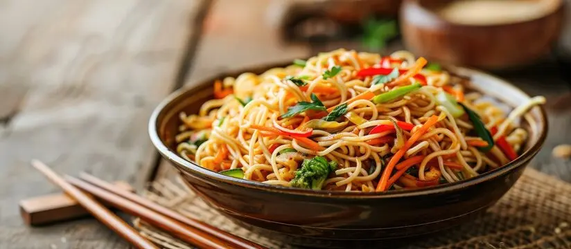 VEG HAKKA NOODLES