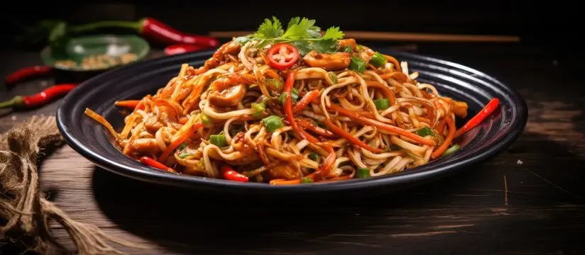 CHICKEN HAKKA NOODLES