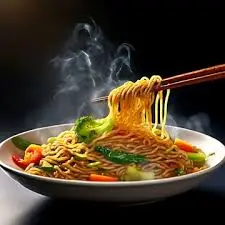 EGG CANTONESE NOODLES