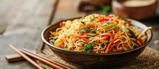 VEG HAKKA NOODLES