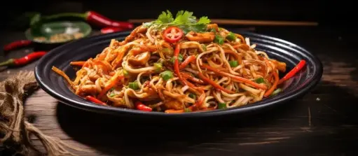 CHICKEN HAKKA NOODLES