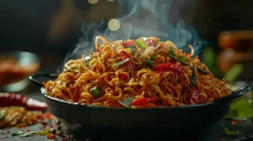 SCHEZWAN CHICKEN NOODLES